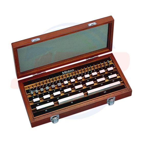SERIES 516 | Rectangular Gauge Block Sets (1 mm Base Block Sets) - 47 per set  | MITUTOYO