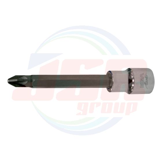 53137 | SOCKET BITS 1/2” POZIDRIV LONG | EGA MASTER