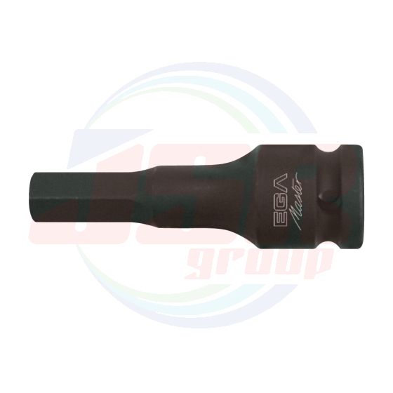 IMPACT SOCKET BITS 1.1/2” HEXAGONAL - MM | EGA MASTER