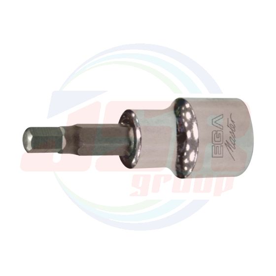 SOCKET BITS 1/2” HEXAGONAL - INCH | EGA MASTER