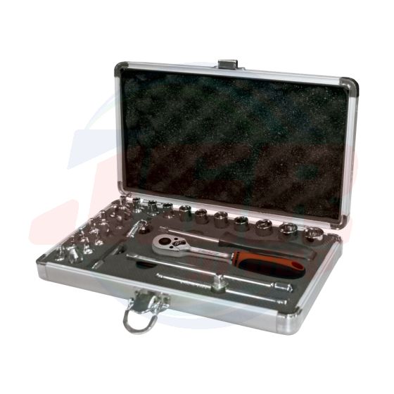 61958 | SOCKET SET 1/4” - 29 PCS. | EGA MASTER