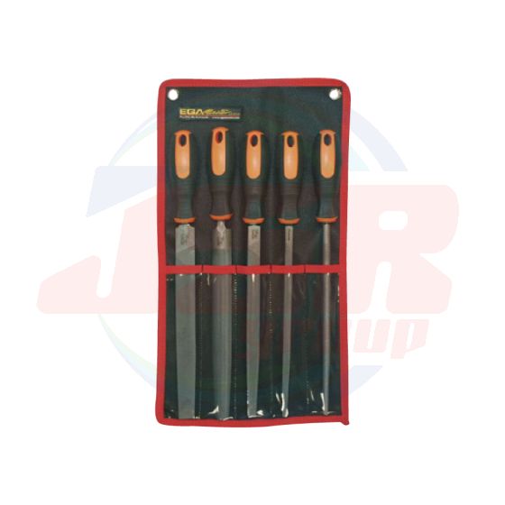 63760 | 10” BASTARD FILE SET 5 PCS | EGA MASTER