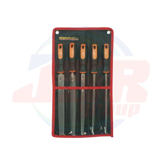 63762 | 10” MEDIUM FILE SET 5 PCS | EGA MASTER