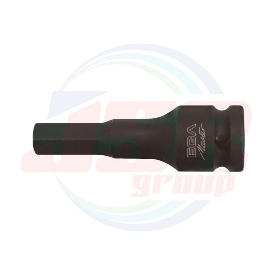 65920 | IMPACT SOCKET BITS 3/8” HEXAGONAL - MM | EGA MASTER