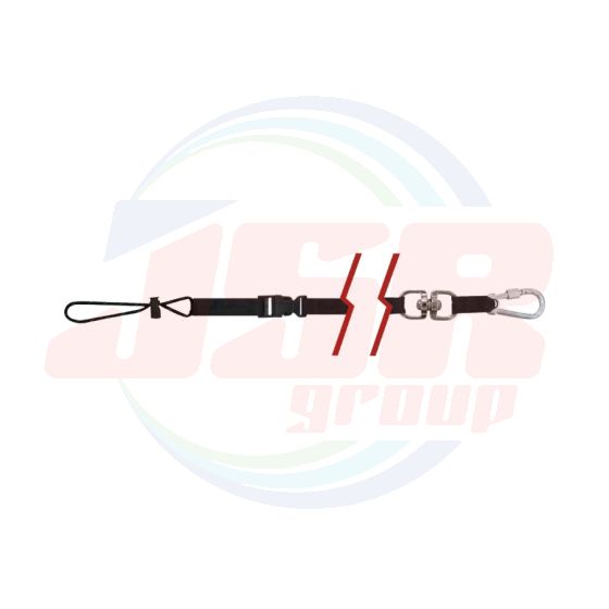 66117 | Loop lanyard with swivel without clip ANTIDROP TOOLS 630mm| EGA MASTER