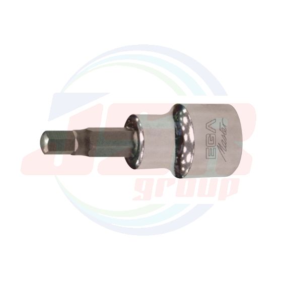 66777 | SOCKET BITS 3/8” HEXAGONAL - MM | EGA MASTER