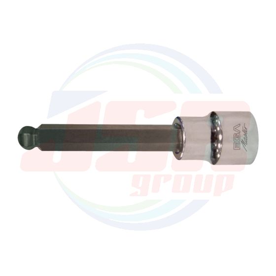 66786 | SOCKET BITS 3/8” HEXAGONAL BALL POINT LONG SERIES | EGA MASTER