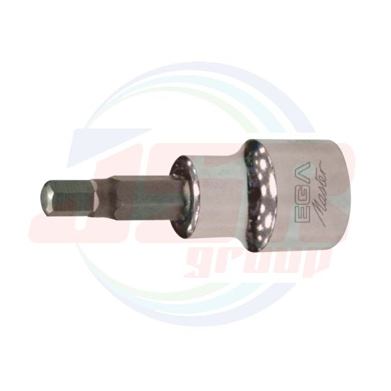 SOCKET BITS 1/2” HEXAGONAL - MM | EGA MASTER