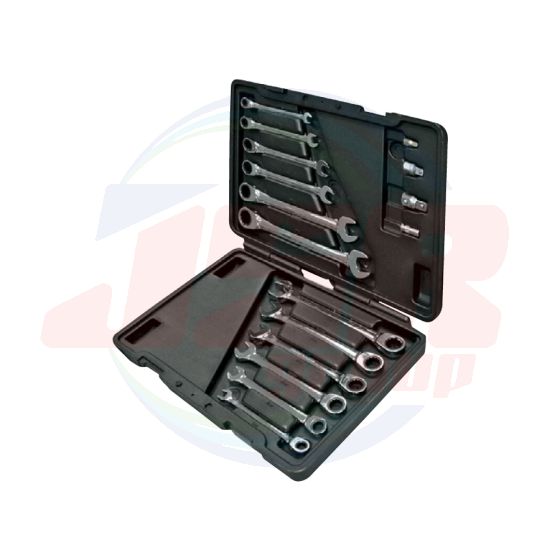 69869 | MASTERGEAR COMBINATION RATCHET WRENCH SET (MM) | EGA MASTER