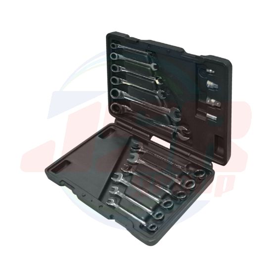 69870 | REVERSIBLE MASTERGEAR COMBINATION RATCHET SET (MM) | EGA MASTER