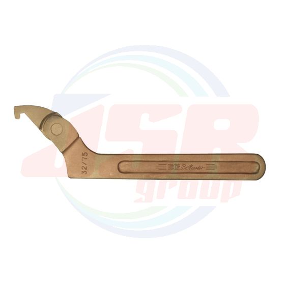  ADJUSTABLE HOOK SPANNER SPECIAL WRENCHES NON-SPARKING | EGA MASTER