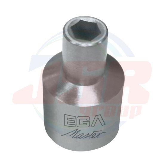 INCH - SOCKET WRENCH 1/2" STANDARD 6 EDGES NON-MAGNETIC TITANIUM | EGA MASTER