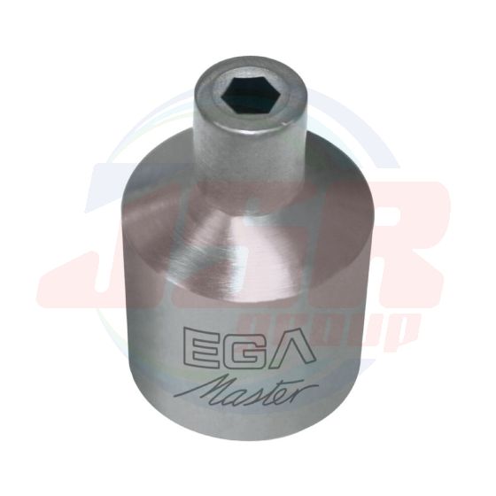 INCH - SOCKET WRENCH 3/8" STANDARD 6 EDGES NON-MAGNETIC TITANIUM | EGA MASTER