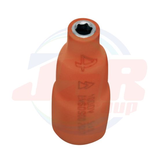 73228 | SOCKET WRENCH 1/4" STANDARD 6 EDGES DIN 3124 1000 V 42mm | EGA MASTER