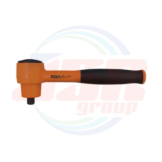 73683 | REVERSIBLE RATCHET HANDLE 1/2" 1000 V 235mm | EGA MASTER