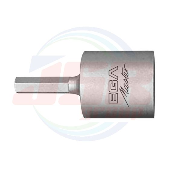 74351 | SOCKET BIT 1/2" HEXAGONAL NON-MAGNETIC TITANIUM | EGA MASTER