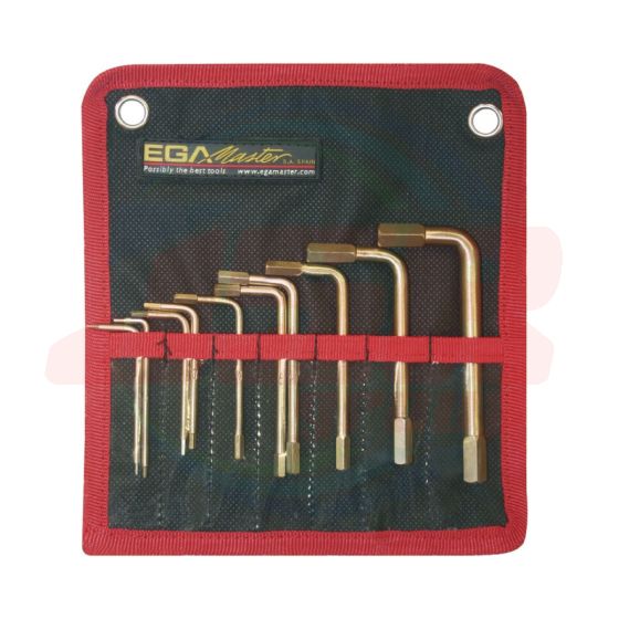 74353 | SET HEXAGONAL KEYS WRENCHES NON-SPARKING | EGA MASTER