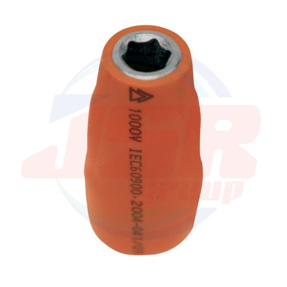 mm - SOCKET WRENCH 3/8" STANDARD 6 EDGES 1000 V | EGA MASTER