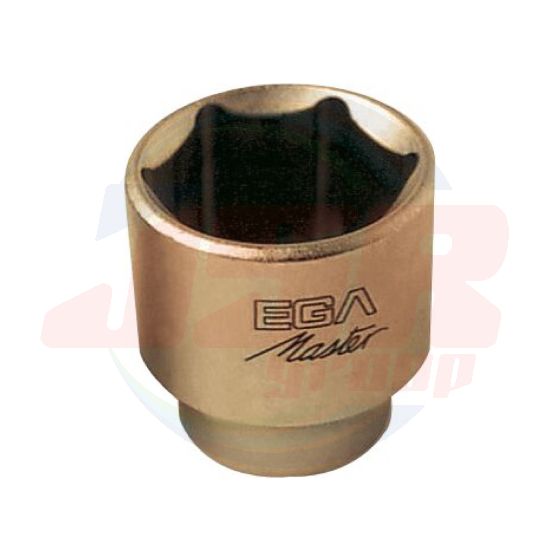 74786 | 6 pt STANDARD 3/4” SOCKET WRENCHES NON-SPARKING | EGA MASTER