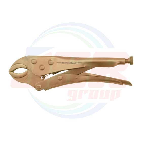 CURVED JAW GRIP PLIER PINCERS NON-SPARKING | EGA MASTER