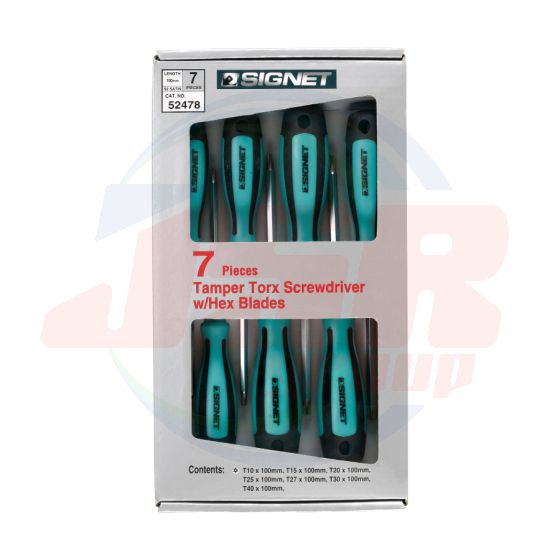 52478 | 7 PC TORX SCREWDRIVER SET | SIGNET