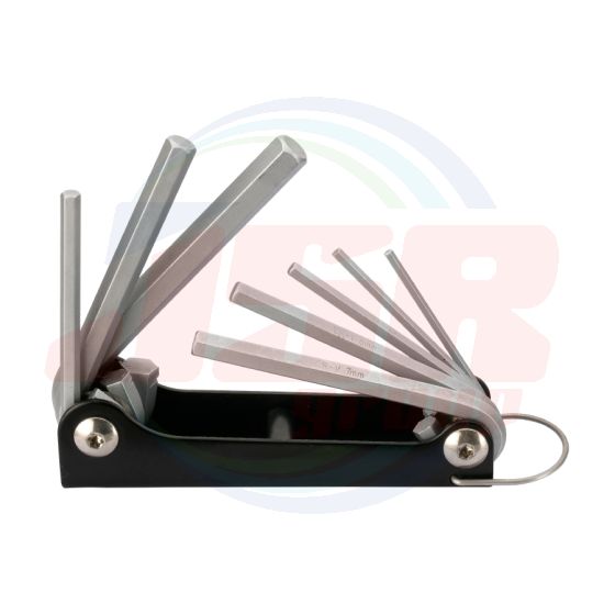 36277 | 8 PC FOLDING HEX KEY SET | SIGNET