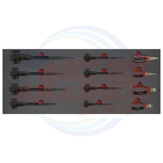 AD500727 | Tray antidrop tools set 50039 ANTIDROP TOOLS | EGA MASTER