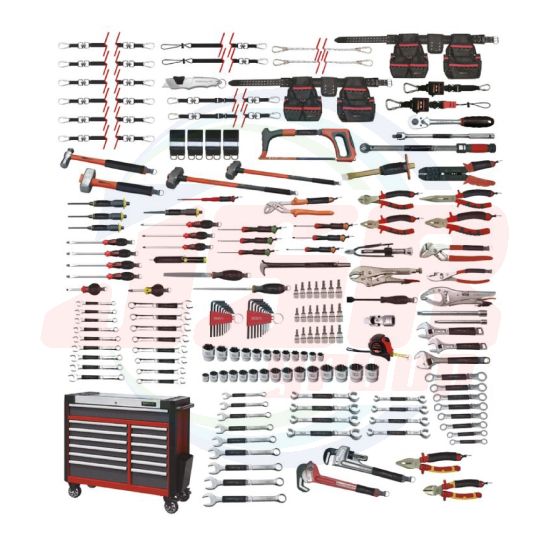 AD549117 | Toolkit upstream oil industry set derrick 187 pcs ANTIDROP TOOLS | EGA MASTER