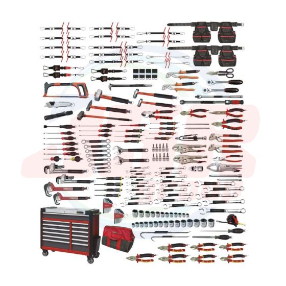 AD549137 | Toolkit upstream oil industry set mechanical 187 pcs ANTIDROP TOOLS | EGA MASTER