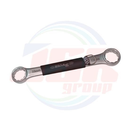 AD607717 | DOUBLE ENDED FLAT RING SPANNER DIN 837 ANTIDROP ACO ANTIDROP TOOLS | EGA MASTER