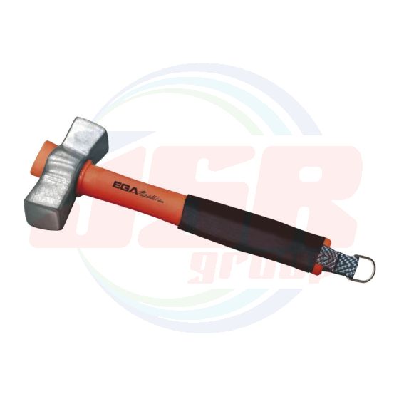 AD696647 | Spanish type stoning hammer fiberglass handle antidrop aco  ANTIDROP TOOLS | EGA MASTER