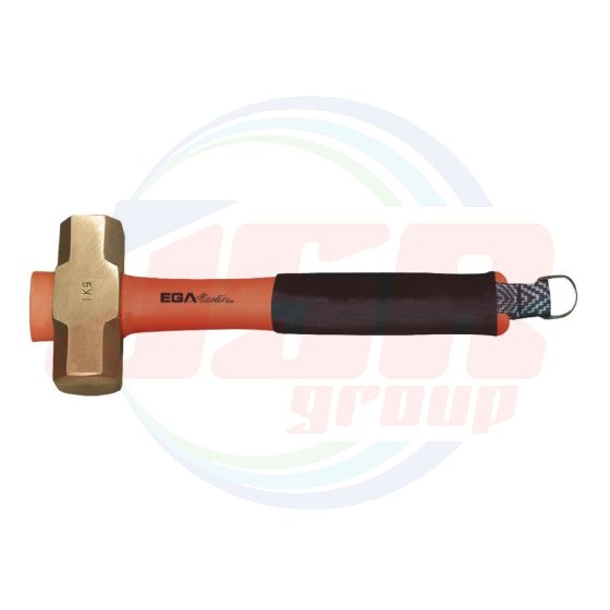 Sledge hammer fiberglass handle non-sparking brass antidrop aco ANTIDROP TOOLS | EGA MASTER