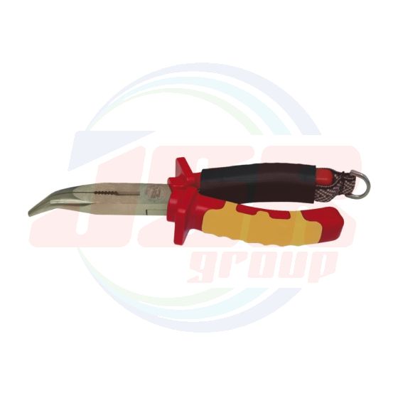 BENT NOSE PLIER TITACROM® BIMAT 1000 V ANTIDROP ACO ANTIDROP TOOLS | EGA MASTER