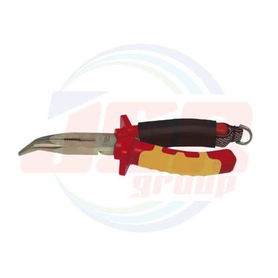 BENT NOSE PLIER MASTERCUT TITACROM® BIMAT 1000 V ANTIDROP ACO ANTIDROP TOOLS | EGA MASTER