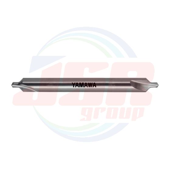 C-CD-QL | Long Shank Low Helix Carbide Center Drills-Type A 90° | YAMAWA