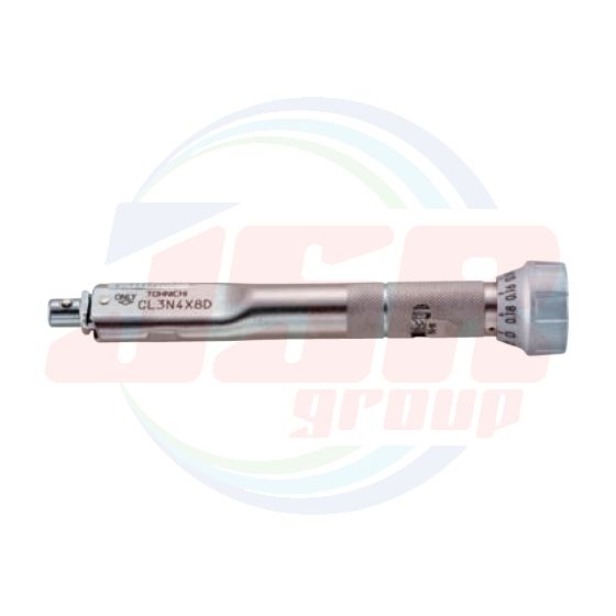 CL-MH  INTERCHANGEABLE HEAD TYPE ADJUSTABLE TORQUE WRENCH WITH METAL HANDLE S.I. | TOHNICHI