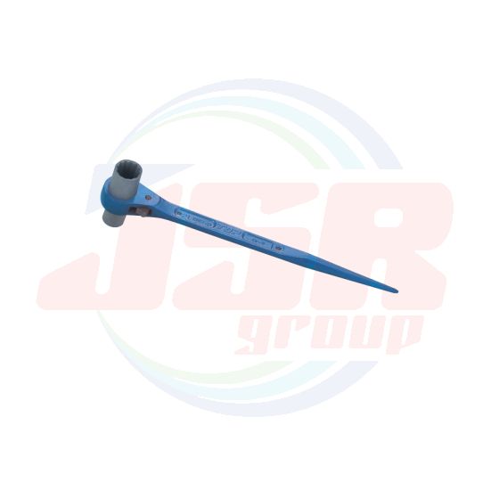 DOUBLE-SIZE RATCHET WRENCH WITH LONG SOCKET | TOP
