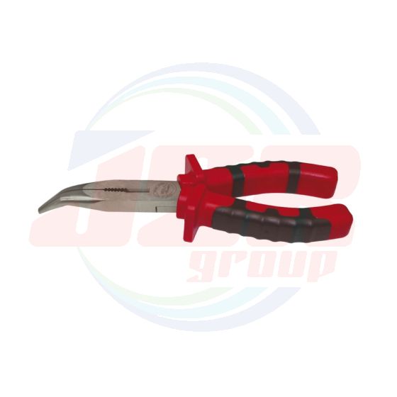 38007 | BENT NOSE PLIERS PLIER INOX 160mm BIMAT | EGA MASTER