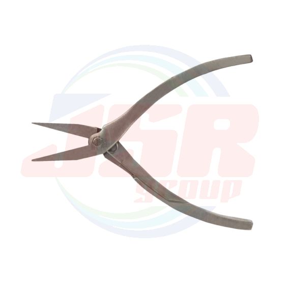 38082 | FLAT NOSE PLIER mini INOX 130mm | EGA MASTER