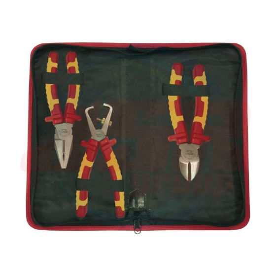 76605 | Set 3 pliers titacrom® bimat 1000 v | EGA MASTER