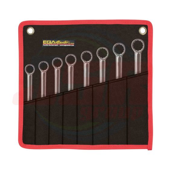 38216 | Set o 8 combination wrenches 8 - 15 mm INOX | EGA MASTER