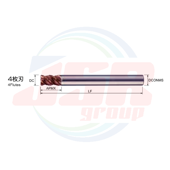 EMXN-TH | SQUARE END MILL | MOLDINO