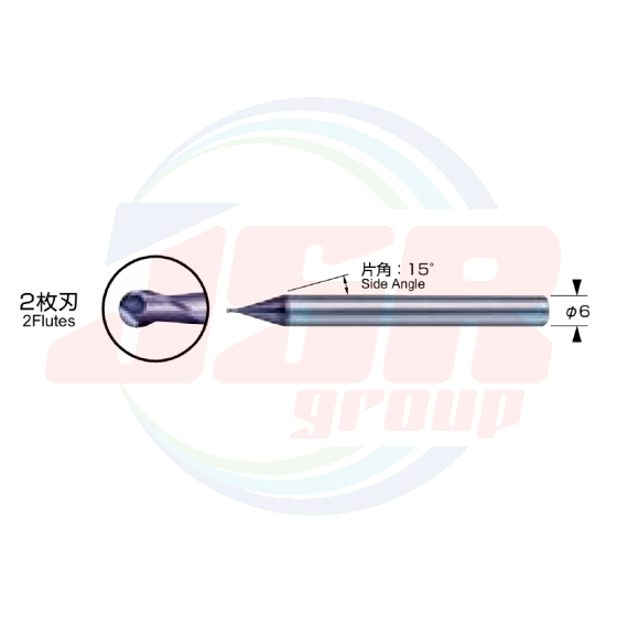 HYPB-C | CARBIDE BALL END MILL | MOLDINO