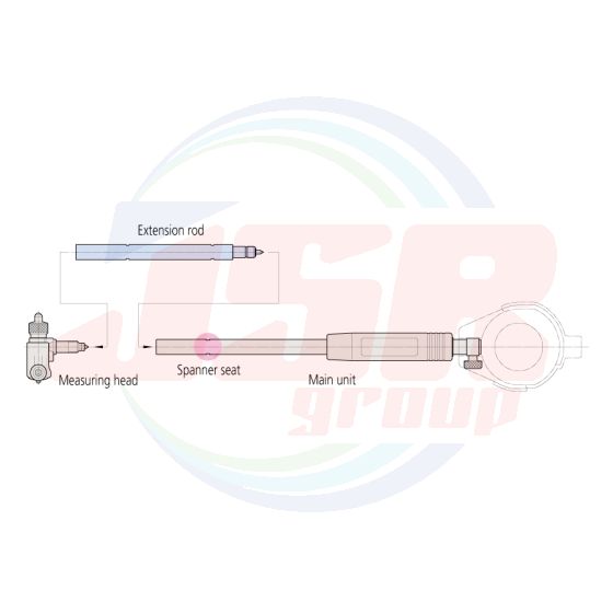 953555 | Extension Rod SERIES 511 — Accessories for Bore Gages | MITUTOYO