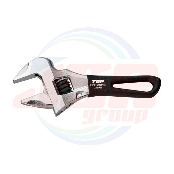 HM-25MSBK | ADJUSTABLE WRENCH SHORT WORK WIDE WRENCH | TOP