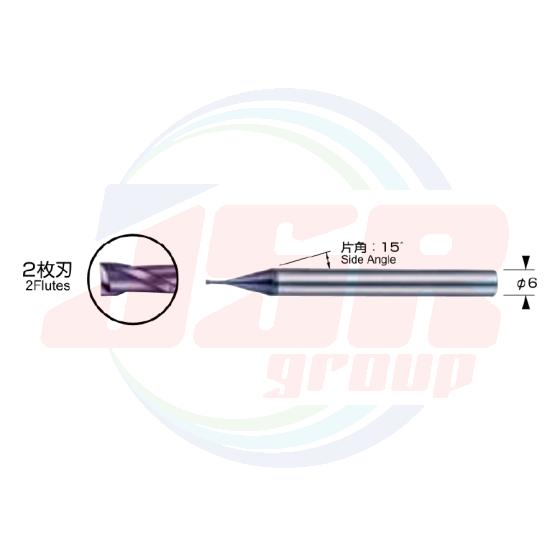 HPSLN-C | CARBIDE SQUARE END MILL | MOLDINO