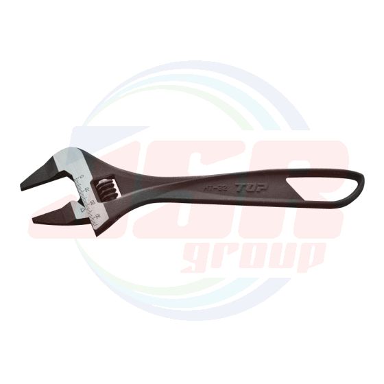 THIN STRAIGHT ADJUSTABLE WRENCH | TOP