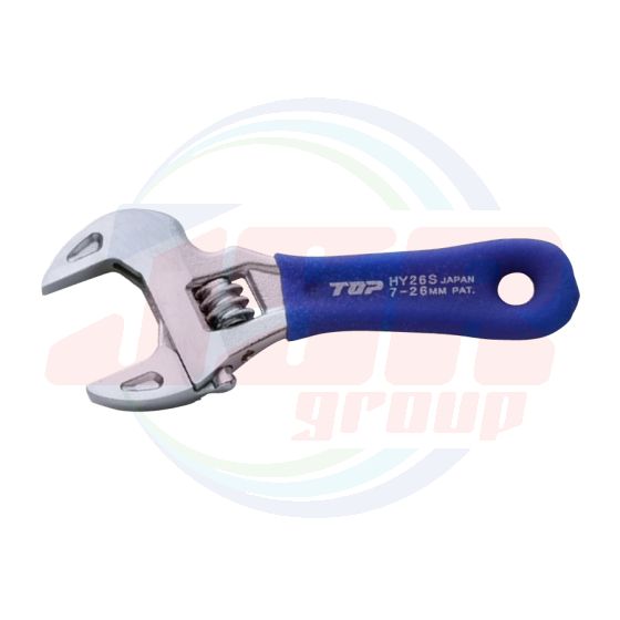 HY-38S | SHORT ECO WID Thin and Lightweigth Adjustable Wrench | TOP