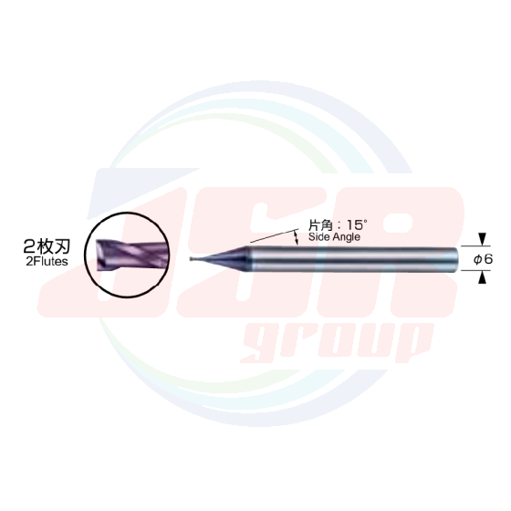 HYPS-C | CARBIDE SQUARE END MILL | MOLDINO