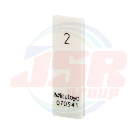 Individual Metric Rectangular Gauge Blocks - CERAMIC - Grade 2 - JCSS Certificate | MITUTOYO